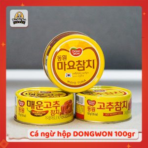 Cá ngừ hộp dongwon 100g - cá hộp hàn quốc